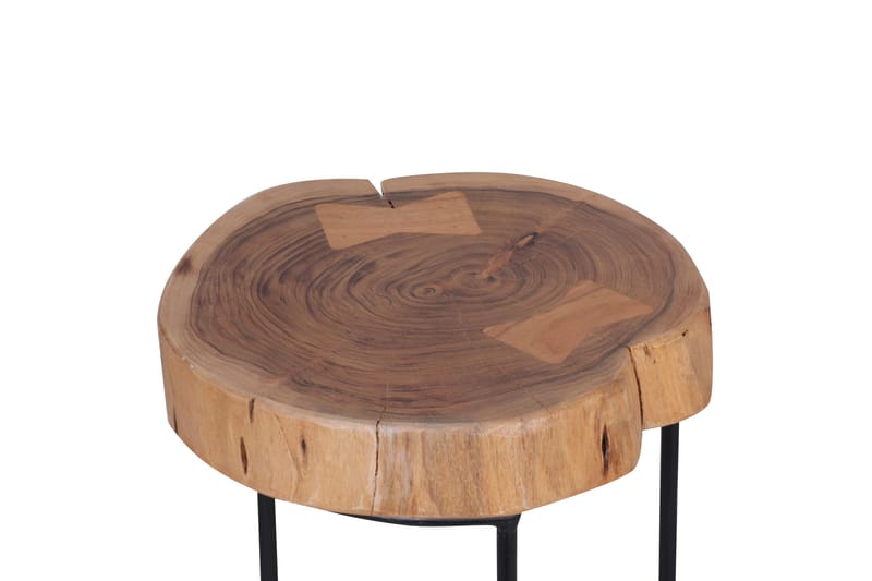 Lachlann Sidebord 28 cm - Træ / natur - Lampebord - Bakkebord & små borde