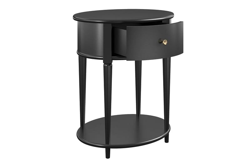 Lazaros Sidebord - Sort - Møbler - Borde - Aflastningsbord - Lampebord