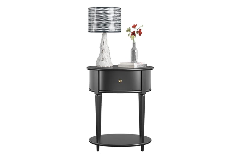 Lazaros Sidebord - Sort - Møbler - Borde - Aflastningsbord - Lampebord