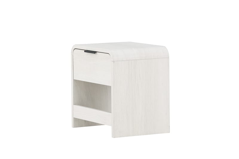 Lyngdal Sidebord 40x30 cm Whitewash - Venture Home - Lampebord - Bakkebord & små borde