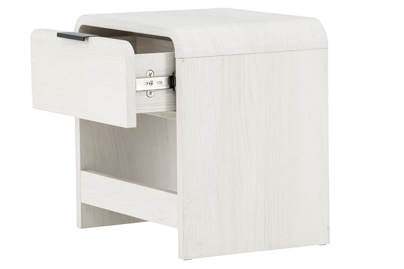Lyngdal Sidebord 40x30 cm Whitewash - Venture Home - Lampebord - Bakkebord & små borde