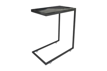 Maddeson Sidebord 46 cm - Sort/Hvid - Møbler - Borde - Aflastningsbord - Lampebord