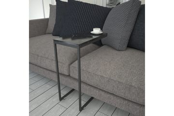 Maddeson Sidebord 46 cm - Sort/Hvid - Møbler - Borde - Aflastningsbord - Lampebord