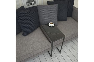 Maddeson Sidebord 46 cm - Sort/Hvid - Møbler - Borde - Aflastningsbord - Lampebord