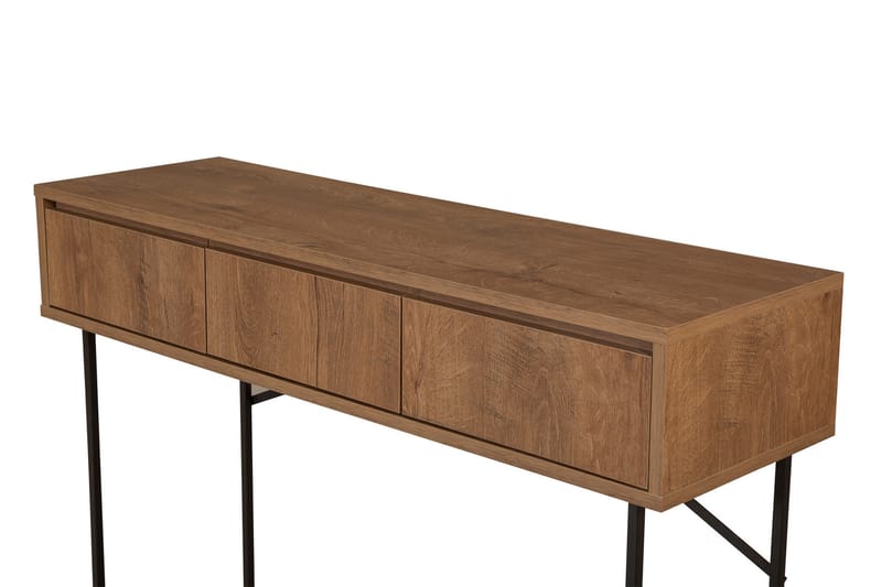 Mijara sidebord 120 cm - Mørkebrun / sort - Møbler - Borde - Aflastningsbord - Lampebord