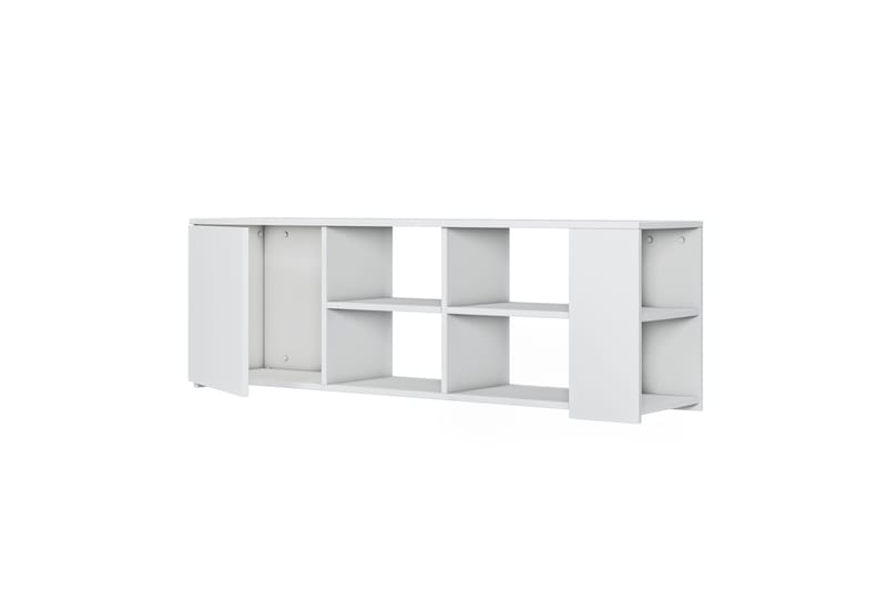 Mirrilnesh TV-bord 150 cm - Hvid - Lampebord - Bakkebord & små borde