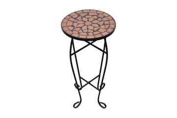 Mosaikbord Terracotta - Orange - Møbler - Borde - Aflastningsbord - Lampebord