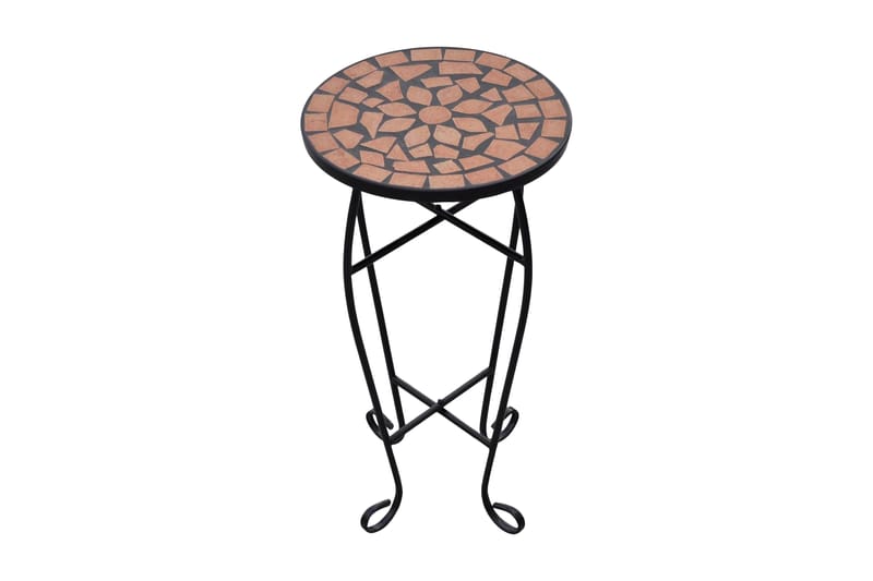 Mosaikbord Terracotta - Orange - Møbler - Borde - Aflastningsbord - Lampebord