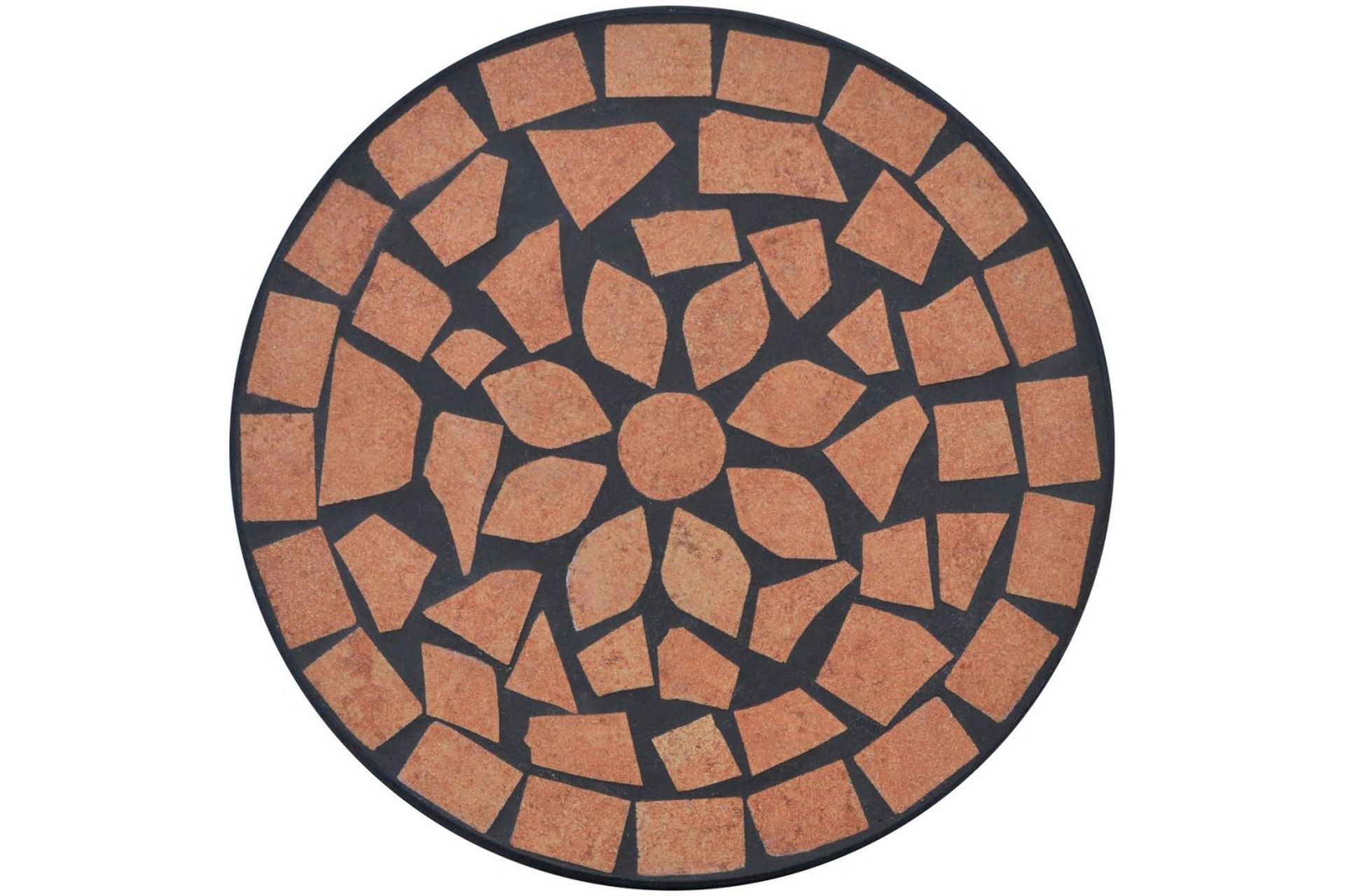 Mosaikbord Terracotta - Orange - Møbler - Borde - Aflastningsbord - Lampebord