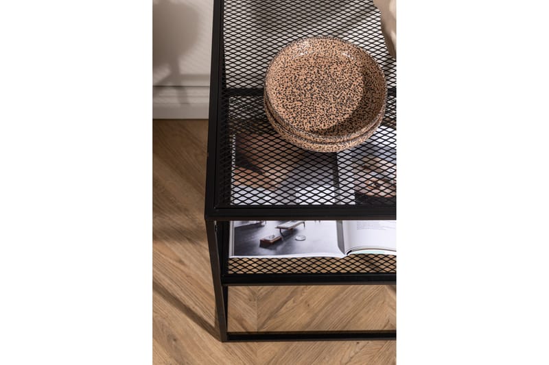 Netz Sidebord 55 cm - Sort - Møbler - Borde - Aflastningsbord - Lampebord