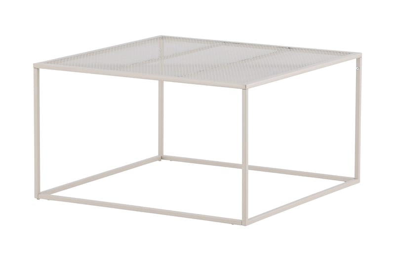 Netz Sidebord 80 cm - Beige - Møbler - Borde - Aflastningsbord - Lampebord