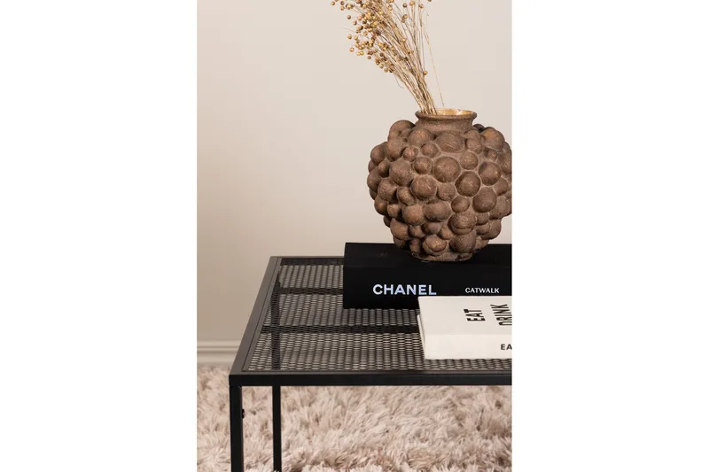 Netz Sidebord 80 cm - Sort - Møbler - Borde - Aflastningsbord - Lampebord