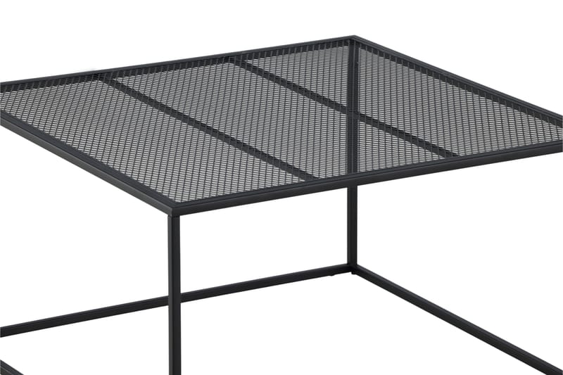 Netz Sidebord 80 cm - Sort - Møbler - Borde - Aflastningsbord - Lampebord