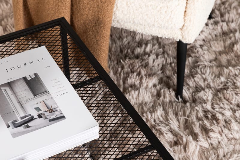 Netz Sidebord 80 cm - Sort - Møbler - Borde - Aflastningsbord - Lampebord