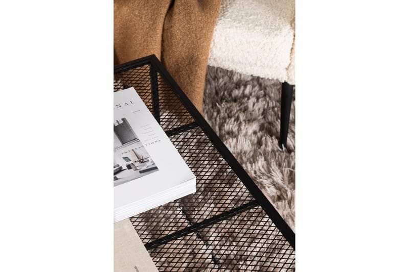 Netz Sidebord 80 cm - Sort - Møbler - Borde - Aflastningsbord - Lampebord