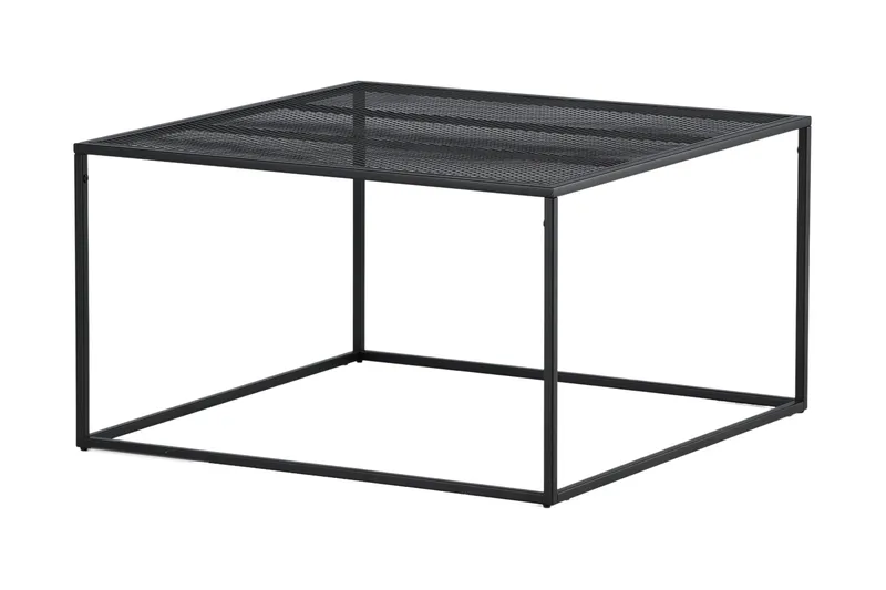 Netz Sidebord 80 cm - Sort - Møbler - Borde - Aflastningsbord - Lampebord