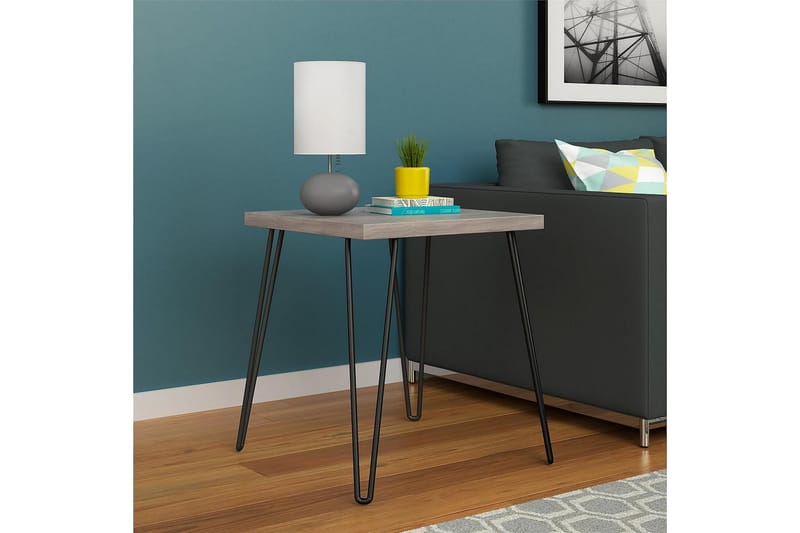 Owen Sidebord 50 cm Brun - Dorel Home - Møbler - Borde - Aflastningsbord - Lampebord