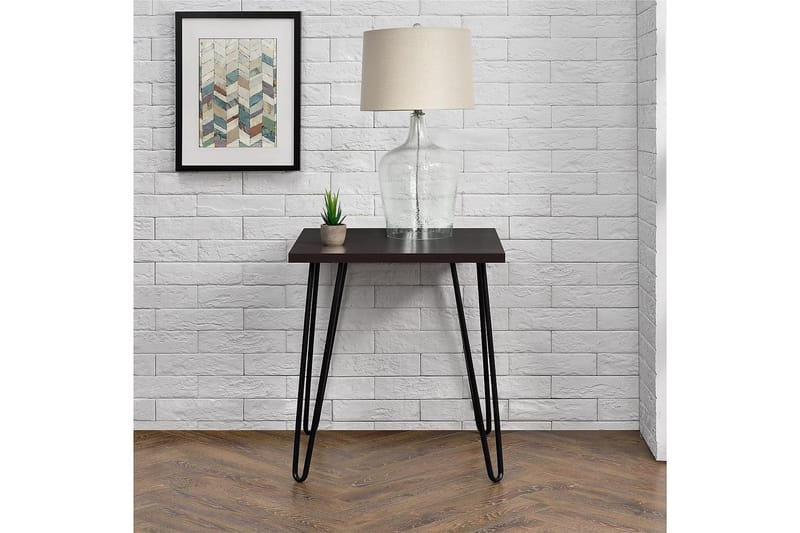 Owen Sidebord 50 cm Espresso - Dorel Home - Møbler - Borde - Aflastningsbord - Lampebord
