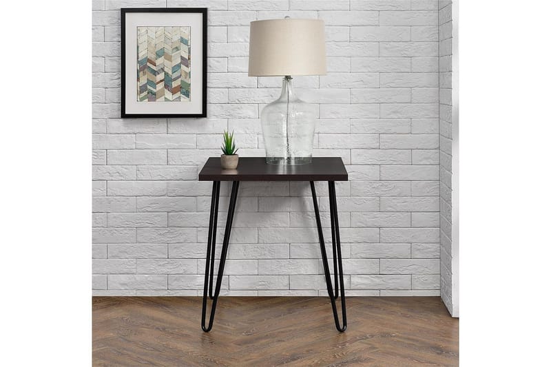 Owen Sidebord 50 cm Espresso - Dorel Home - Møbler - Borde - Aflastningsbord - Lampebord