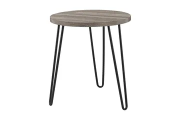 Owen Sidebord 50 cm Grå - Dorel Home - Møbler - Borde - Aflastningsbord - Lampebord
