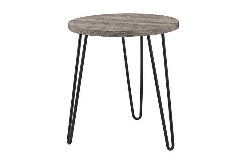 Owen Sidebord 50 cm Grå - Dorel Home - Møbler - Borde - Aflastningsbord - Lampebord