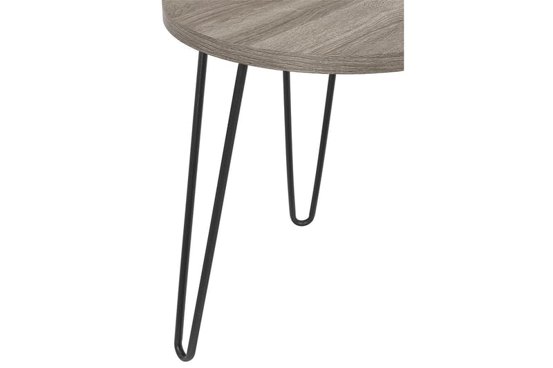 Owen Sidebord 50 cm Grå - Dorel Home - Møbler - Borde - Aflastningsbord - Lampebord