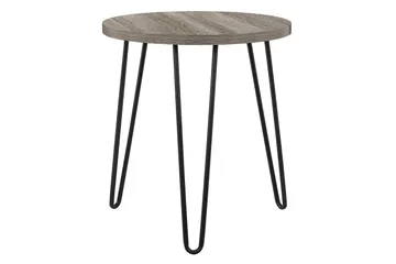 Owen Sidebord 50 cm Grå - Dorel Home - Møbler - Borde - Aflastningsbord - Lampebord