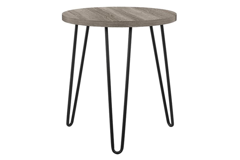 Owen Sidebord 50 cm Grå - Dorel Home - Møbler - Borde - Aflastningsbord - Lampebord