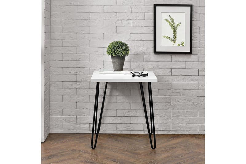 Owen Sidebord 50 cm Hvid - Dorel Home - Møbler - Borde - Aflastningsbord - Lampebord