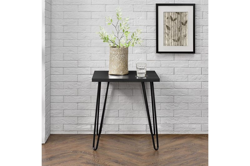 Owen Sidebord 50 cm Sort - Dorel Home - Møbler - Borde - Aflastningsbord - Lampebord