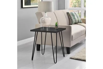 Owen Sidebord 50 cm Sort - Dorel Home - Møbler - Borde - Aflastningsbord - Lampebord