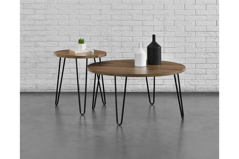 Owen Sidebord 50 cm Træ - Dorel Home - Møbler - Borde - Aflastningsbord - Lampebord