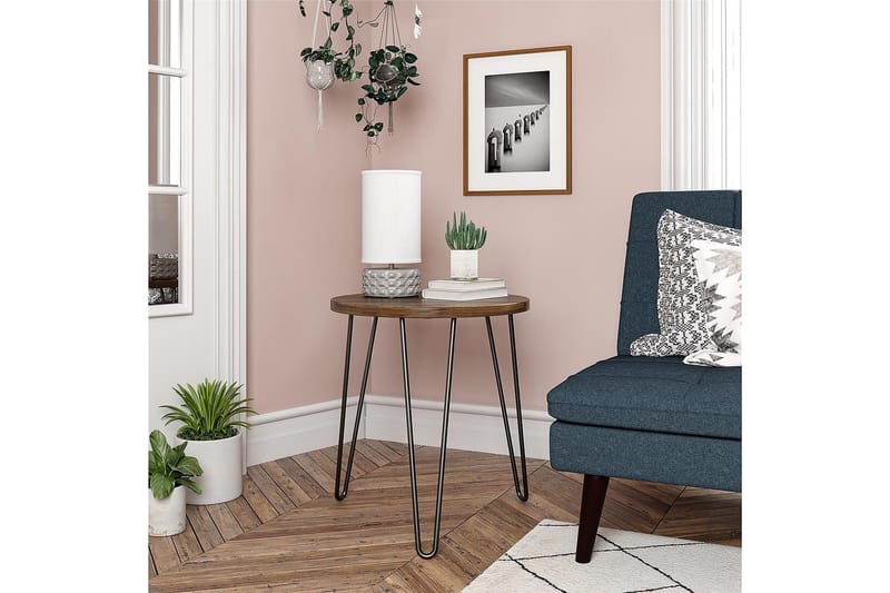 Owen Sidebord 50 cm Træ - Dorel Home - Møbler - Borde - Aflastningsbord - Lampebord