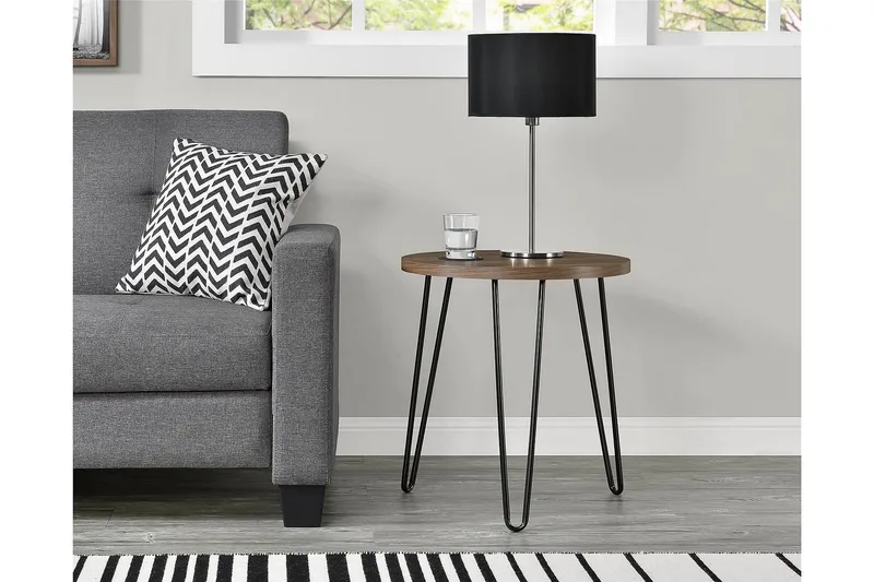 Owen Sidebord 50 cm Træ - Dorel Home - Møbler - Borde - Aflastningsbord - Lampebord