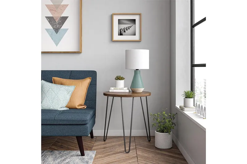 Owen Sidebord 50 cm Træ - Dorel Home - Møbler - Borde - Aflastningsbord - Lampebord