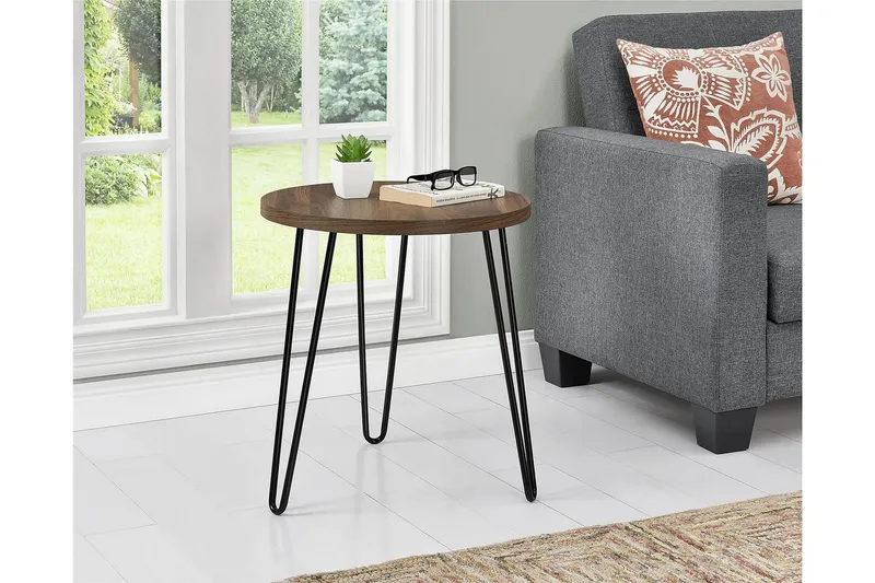 Owen Sidebord 50 cm Træ - Dorel Home - Møbler - Borde - Aflastningsbord - Lampebord