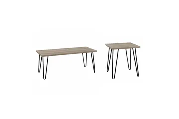 Owen Sidebord 50 cm Træ/Natur - Dorel Home - Møbler - Borde - Aflastningsbord - Lampebord