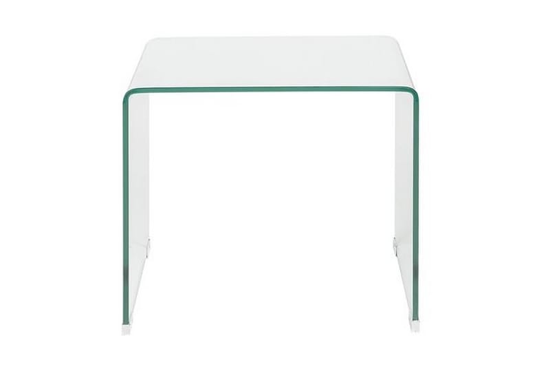 Prestina sidebord 2-stk, Gennemsigtig