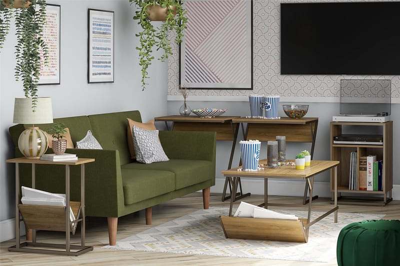 Regal Sidebord 50 cm Natur - Novogratz - Møbler - Borde - Aflastningsbord - Lampebord