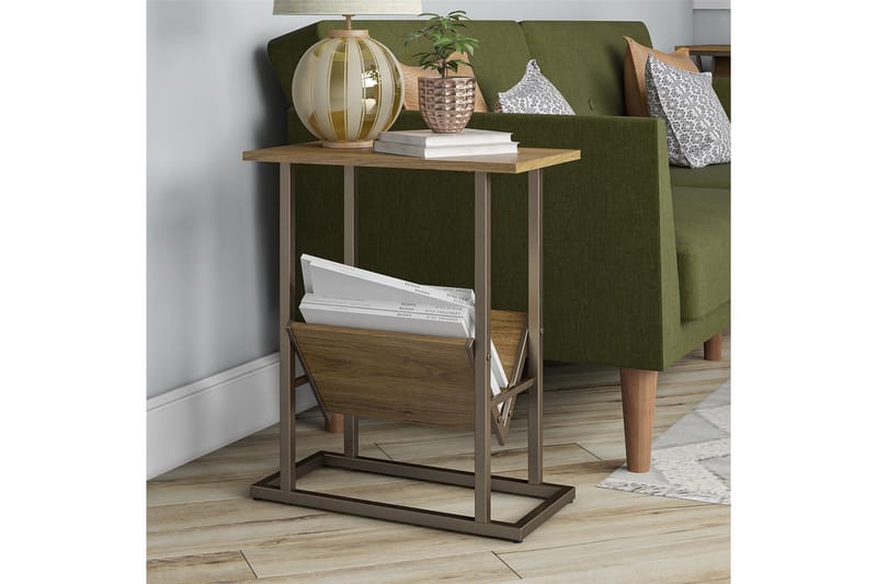 Regal Sidebord 50 cm Natur - Novogratz - Møbler - Borde - Aflastningsbord - Lampebord