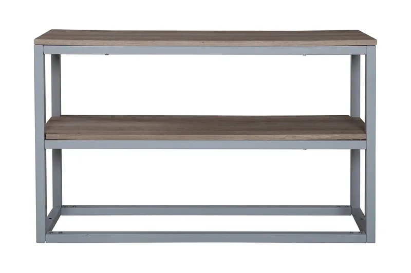 Rise Sidebord 110 cm med Hylde, Lysebrun/Grå