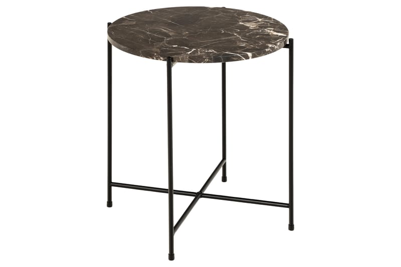 Sakchan Sidebord 42 cm Rund - Brun - Møbler - Borde - Aflastningsbord - Lampebord
