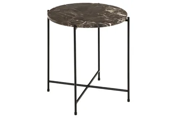 Sakchan Sidebord 42 cm Rund - Brun - Møbler - Borde - Aflastningsbord - Lampebord