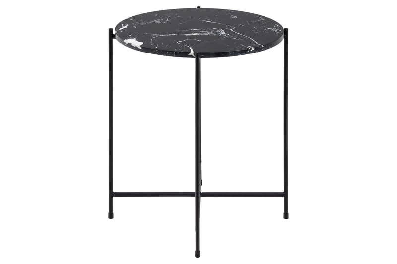 Sakchan Sidebord 42 cm Rund - Sort - Møbler - Borde - Aflastningsbord - Lampebord
