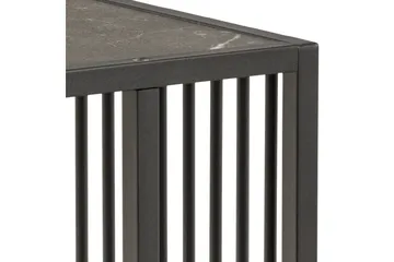 Saklani Sidebord 35x35 cm - Sort - Møbler - Borde - Aflastningsbord - Lampebord