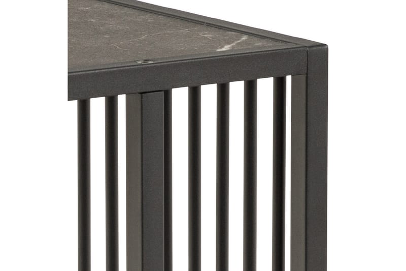 Saklani Sidebord 35x35 cm - Sort - Møbler - Borde - Aflastningsbord - Lampebord