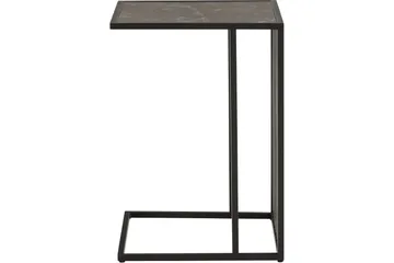 Saklani Sidebord 35x35 cm - Sort - Møbler - Borde - Aflastningsbord - Lampebord