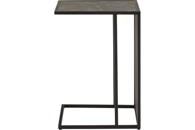 Saklani Sidebord 35x35 cm - Sort - Møbler - Borde - Aflastningsbord - Lampebord