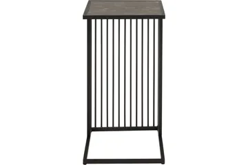 Saklani Sidebord 35x35 cm - Sort - Møbler - Borde - Aflastningsbord - Lampebord