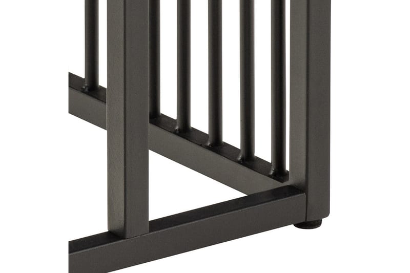 Saklani Sidebord 35x35 cm - Sort - Møbler - Borde - Aflastningsbord - Lampebord